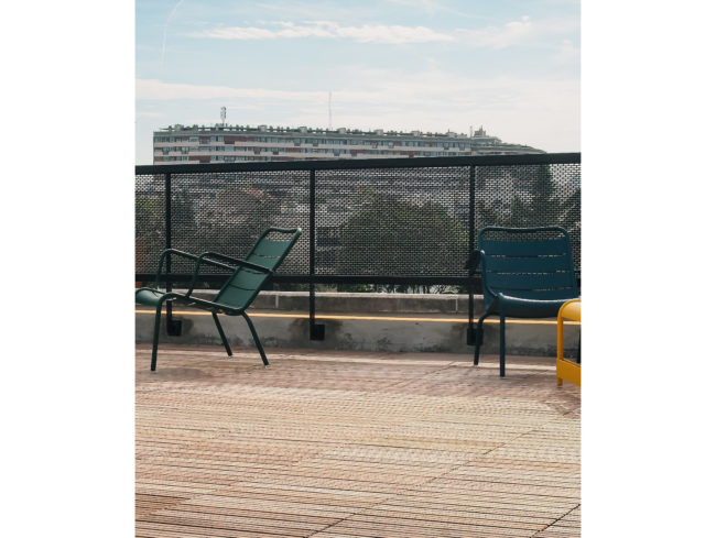 Terrasse accessible du projet Attique à Boulogne Billancourt